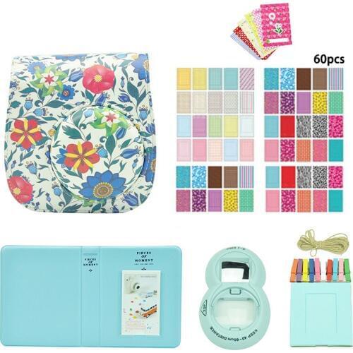 011 Fujifilm Instax Mini 8 Instant Camera Accessory Multicolor Included Mini 8 Vintage Case Bag Filter Post Stickers Book Album