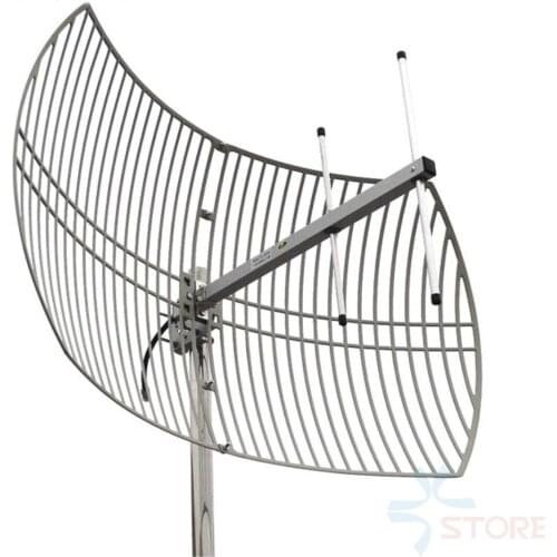1.2G 1.2Ghz 15dBi High Gain Directional Parabolic Grid Antenna For Video Transmission FPV RC Airplane