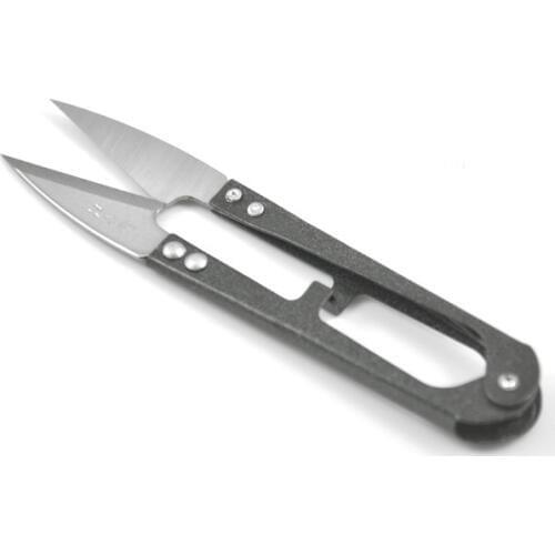 12 pcs lot 440 stainless steel U shape sewing scissors yarn thread cutting clipper