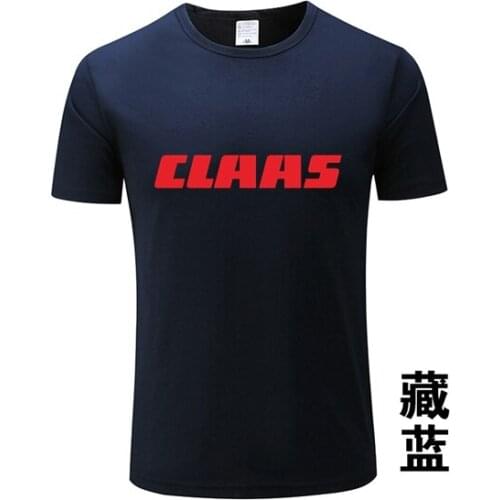 2020 O-Neck Men Car Short Sleeve Best Friend Claas TShirts Tractor Agriculture Logo Mens T-Shirt Man Women Cars TShirt GG88