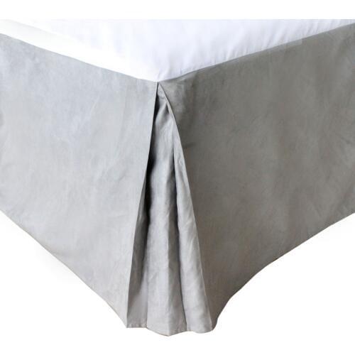 Free Shipping!! Hot Sale Hotel Bed Skirt 5 Colors Suede Fabric for King/Queen/Full/Twin Size With 14" Drop Hotel Line