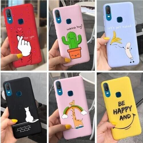 6.35" For Vivo Y11 2019 Case Silicone Soft TPU Back Cover Phone Case For Vivo Y11 1906 Case for Vivo Y11 2019 Cover Y 11 Bumper