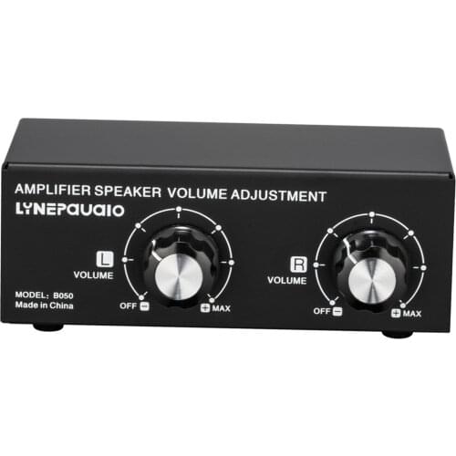 Speaker Volume Switch Box Left Channels Speakers for Surround Sound Audio