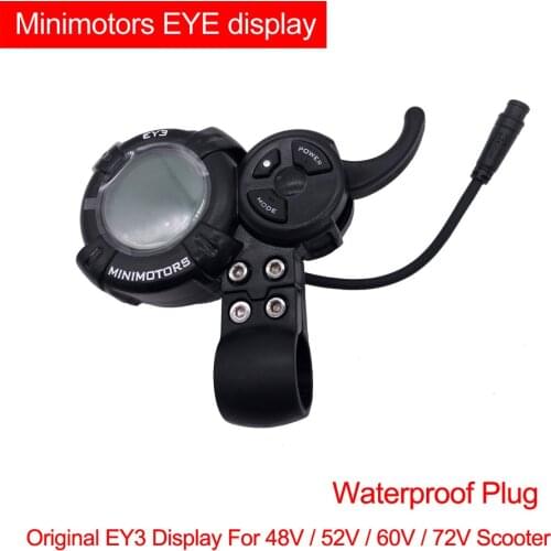 High Version 60V EYE LCD Display Minimotors for Electric Scooter Kaabo Wolf Warrior 11 and Mantis Dual Eye Throttle