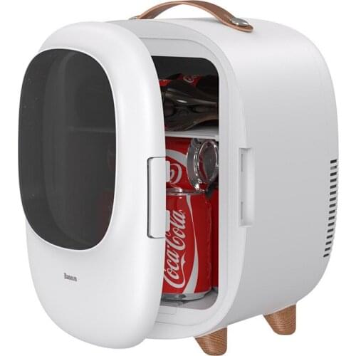 8L small refrigerator, dormitory refrigeration car dual-use car mini refrigerator heater