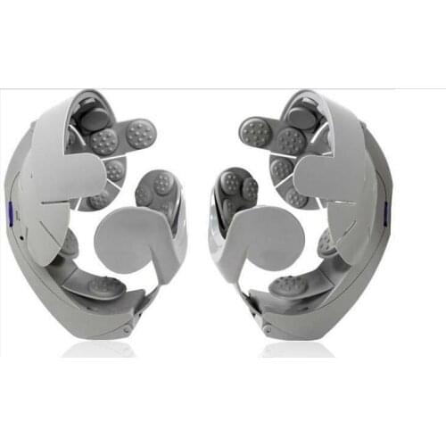 Brain Head Massager Buru-Buru Helmet Head Massageador Scalp relaxation shaking vibration Acupuncture Electrical Nerve Stimulator