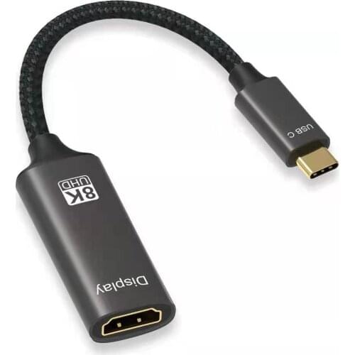 Thunderbolt 3 Type-c to HDMI2.1 8K 4k 30Hz Multifunction Video Adapter Cable Converter for Macbook Pro Dell xps