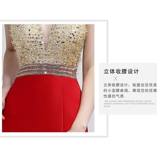 New Autumn Long Deep V Collar KTV Sexy Forked Evening Dress Skirt Dresses for Women Party