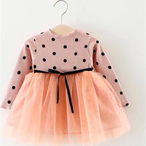 Girl Baby Dress Princess Patchwork Thanksgiving Girls Winter Christmas Dress