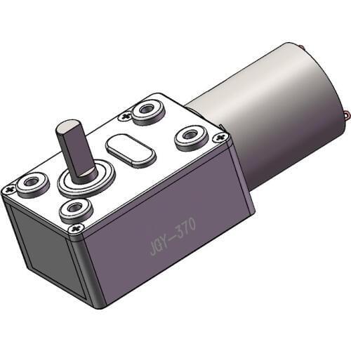 JGY-370 High Torque High Quality Reversed 6V Electric Motor 12V DC Motor 24V Worm Gear Motor