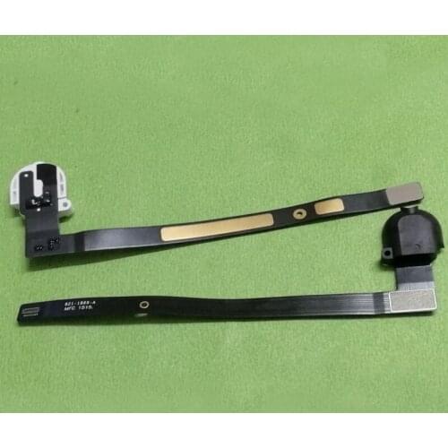 Original Earphone Headphone Audio Jack Flex Cable For IPad5 Air 1 IPad 5 A1474 A1475 A1476 Replacement Parts Black White