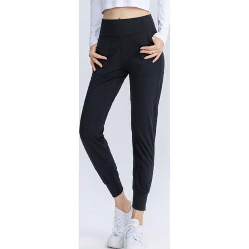 Yoga Pants leisure fitness pants high waist loose Capris womens sports running pants