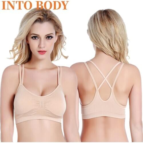 Sports Bra For Women Gym No Steel Ring Yoga Sleep Fitness Running Sports Underwear Seamless Elastic Beauty Back Strap Bra