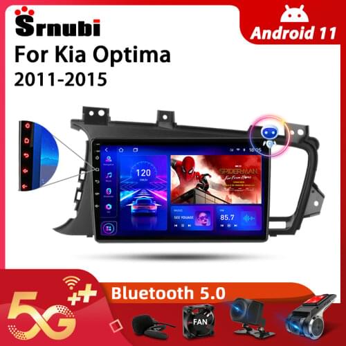 2 Din Android 10.0 Car Player Stereo audio Radio for Kia Optima 2011- 2015 Multimedia Video Touch Screen 4G Wifi Speaker MP5 DVD