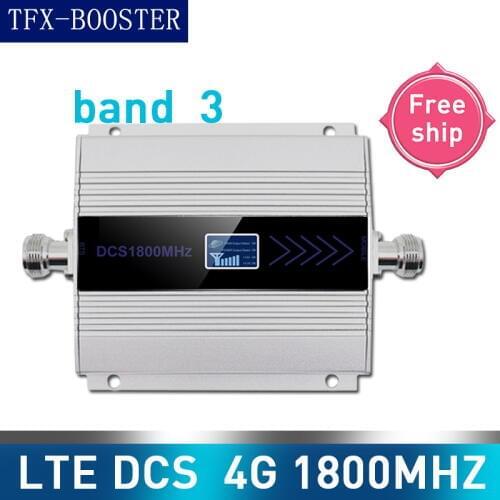 TFX-BOOSTER 4G LTE DCS 1800mhz Cellular Repeater GSM 1800 60dB Gain GSM 2G 4G amplificador no 15M cable 4G Moblie phone signal