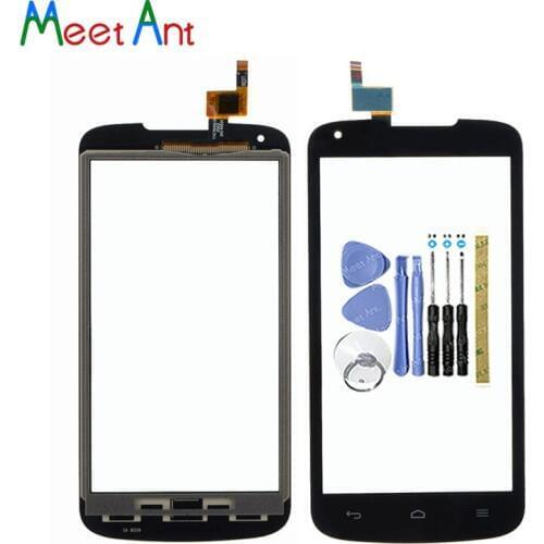 High Quality 4.5" For Huawei Ascend Y520 Touch Screen Digitizer Sensor Outer Glass Lens Panel Black White