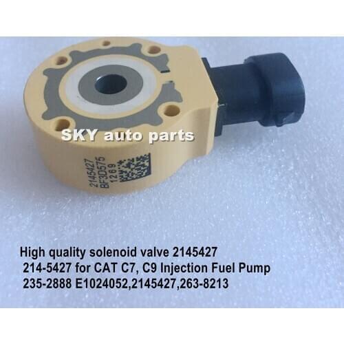 High quality solenoid valve 2145427 214-5427 for CAT C7, C9 Injection Fuel Pump 235-2888 E1024052,2145427,263-8213