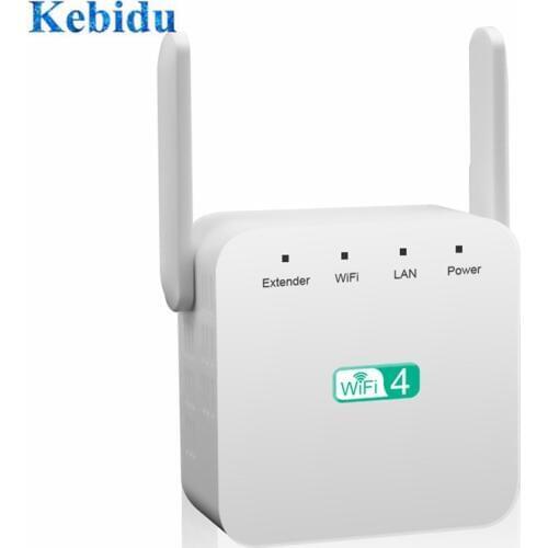 KEBIDU WiFi Repeater 300Mbps Wi-Fi Amplifier Wireless Wifi Extender 802.11N/B/G Booster Repetidor Wi fi Reapeter Access Point