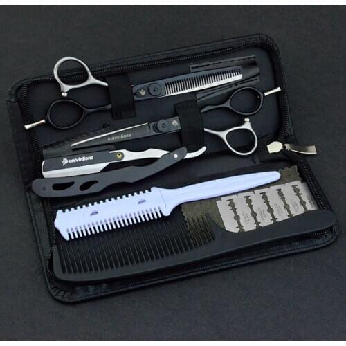 6" haircut japanese hair scisors razor hairdressing scissors barber kit cheap professional hot shears for hair salon de coiffure