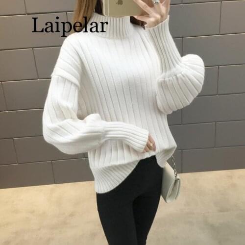 2020 Spring Knitting Women Sweaters Autumn Soft Turtleneck Large Size Cashmere Sweaters Warm Elasticity Pullover Knitted Jumper