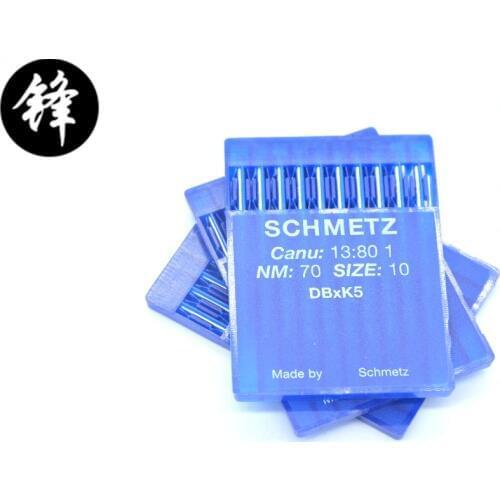 10pcs Genuine Schmetz industrial embroidery needle DB*K5 DBXK5 SES for Tajima Barudan SWF ZSK China embroidery machine parts