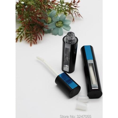 40pcs/lot High Class Empty Lip Gloss Tube, Black DIY Top Grade Lip Beauty Tool, Lip Gloss Storage Bottle, Lipstick Containers