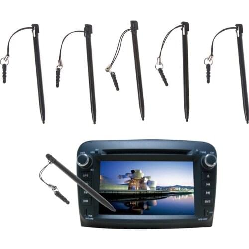 85DD Resistive Touch Screen Stylus Hard Tip Pen With Dust Plug Rope For POS PDA MP5