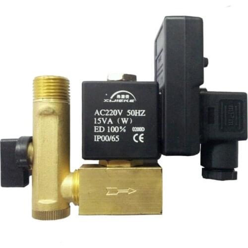 AC220V RPT-16A Electronic Drain Valve 4 Points Automatic Drain Valve 4 Points Air Compressor Drain