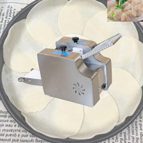 Stainless steel samosa skin maker machine/roti chapati wrapper making machine/dumpling skin machine