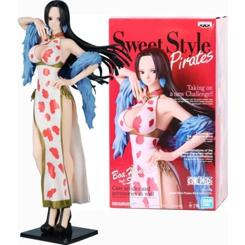 Bandai One Piece Garage Kit BWFC Diamond Flagship Modeling King DXF Shining Charm Sweet Style Female Emperor Hancook SSP