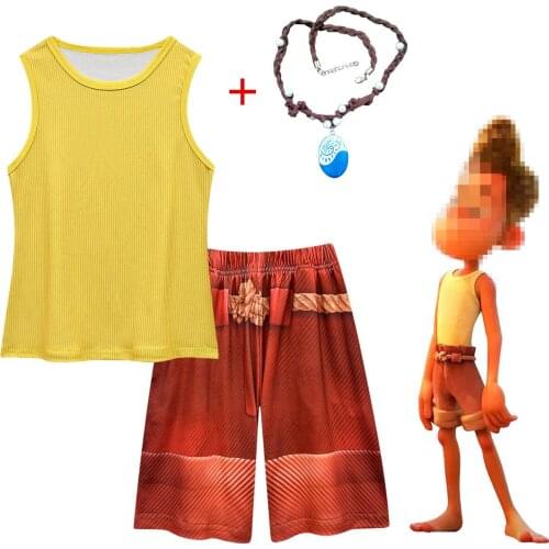 Boys stripe Pyjamas Childrens Vest Suit Cartoon cosplay Alberto kids Clothes Shorts Pajamas set Girls Sleepwear Summer Pajamas