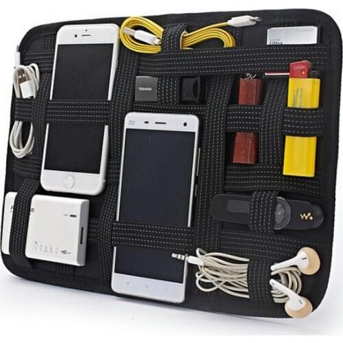Electronic Accessories Bag For Hard Drive Organizers Travel Case Digital Storage Bag