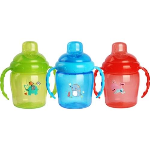 Sippy Cup Leak-Proof Safety Feeding Duckbill Bottle Kids Baby Training Drinking Bottles Cups Infant Water Milk Bottle