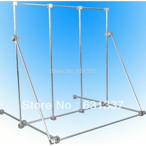 Laboratory Rack Multi-Function Physical Test Support Stand Base 70x70cm Stainless Steel