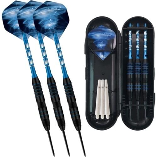 24BD 3Pcs/Pack Dart Set Darts Flights Professional Steel Tip Aluminum Shaft Darts Steel Tips Set For Dartboard Accessories