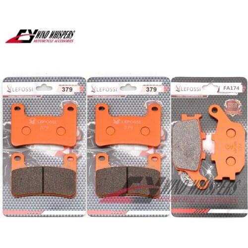 Motorcycle Front Rear Brake Pads For Suzuki GSXR600 GSXR 600 04-05 GSXR750 GSXR 750 04-05 GSXR1000 GSXR 1000 K2 04-06