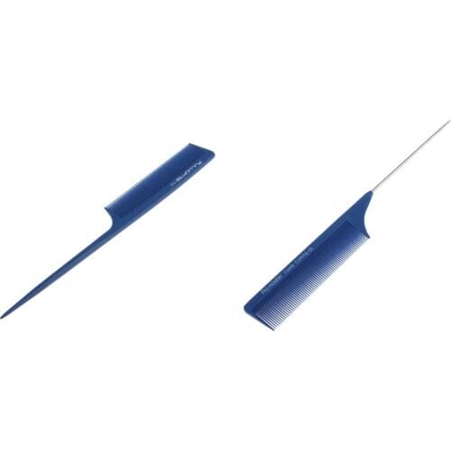 2Pcs Professional Salon Barber Hair Cutting Tail Tip Comb Hair Styling Tool