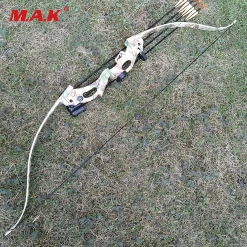 20 lbs 2 Color Recurve Bow with Draw Weight 28" Draw Length for Women and Children Archery Practice