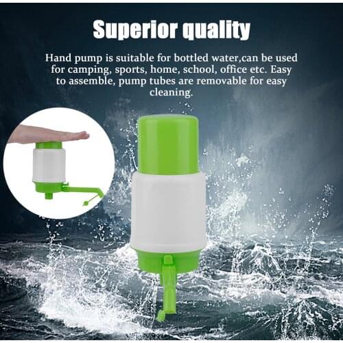 NEW Manual Spigot Gallon Water Bottle Jug Dispenser Camping Drinking Removable Tube Pump for camping sports home Faucet Tool