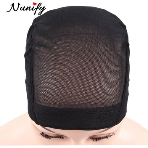 Nunify S/M/L Spandex Mesh Dome Wig Cap Easier Sew In Hair Stretchable Weaving Cap Weaving Wig Cap Stretchable Hairnets