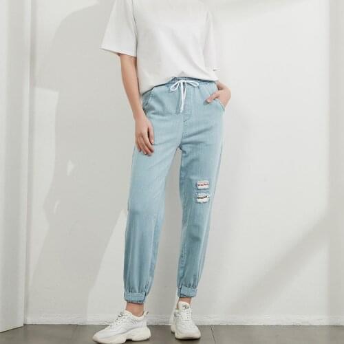Том Хаген Women's Jeans With Embroidery