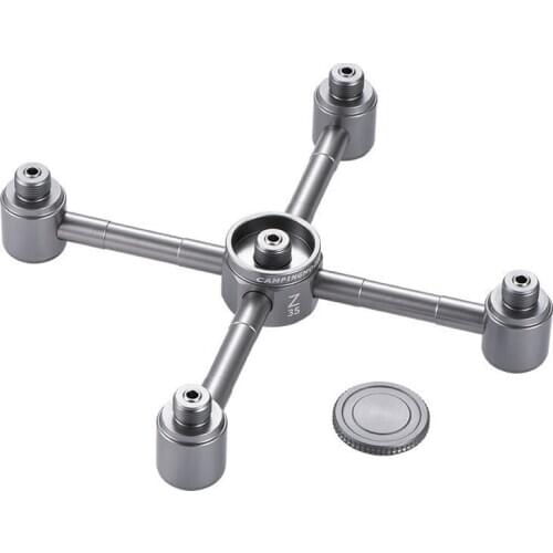 Outdoor Camping Stove Adapter one-three Outputs Aluminium Alloy Air Tank 3/4/5 Conversion Head Camp Furnace Converter Connector