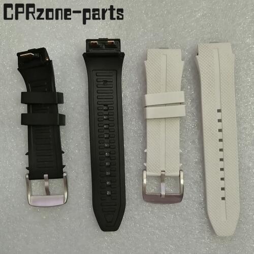100% Warranty Watchband Watch Strap Plastic Rubber Straps with Antenna For LG Urbane 2 LTE w200 Smart Watch Free screws + tools