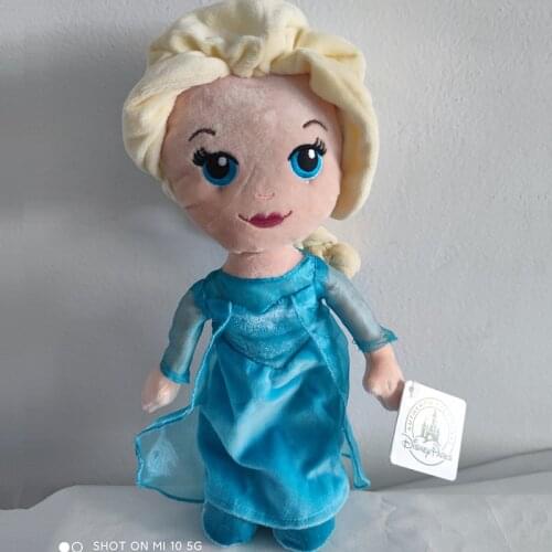 30CM Frozen Elsa Dolls Snow Queen Princess Elsa Plush Toys Stuffed Baby Girl Toys Birthday Christmas Gift