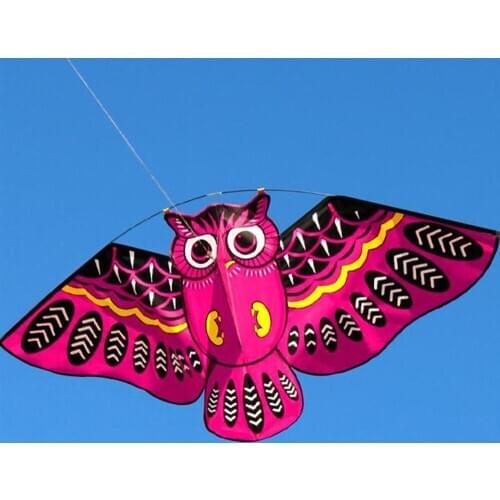 3D Owl Kite Ids Toy Fun Outdoor Flying Activity Game Children With Tail Children Outdoor Kite Sports Ability Training Toys