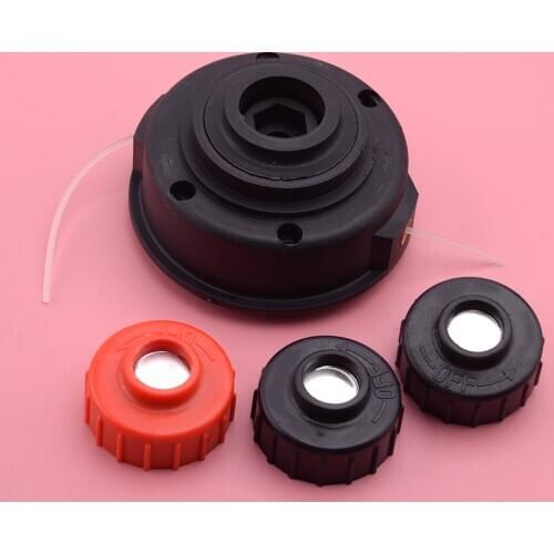 4pcs M8x13mm Strimmer Trimmer Head Spool Line Assembly Kit Fit for Qualcast GDB30B Thread