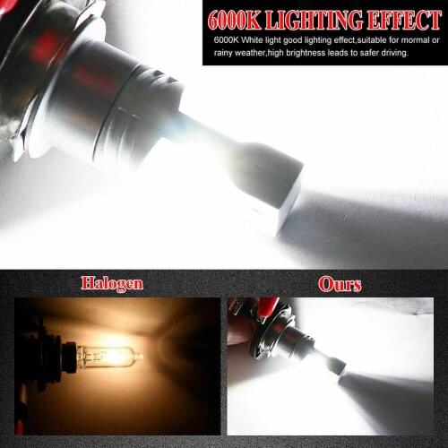Car Accessories H15 Car Headlight Bulbs 6000K Fog Lights Super White LED lamps/light Bulbs For Car