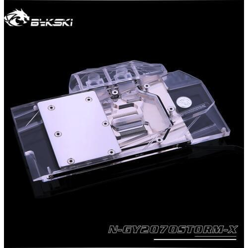 Bykski N-GY2070STORM-X GPU Block for GALAX RTX 2070 2060 1660Ti