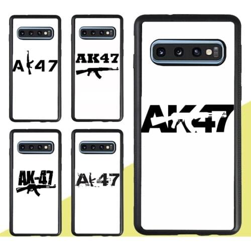 AK47 Gun Case For Samsung Galaxy Note 20 Ultra S9 S10 S20 Plus A51 A71 A70 A50 M31 M21 A31 A21S A20e