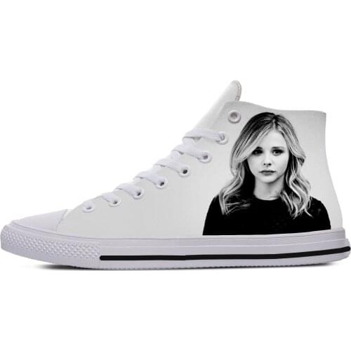 2019 hot fashion 3D C h l o e Moretz High Sneakers for men/women high quality 3D printing handiness casual shoes